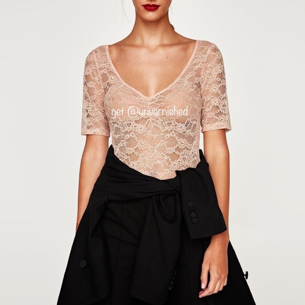 Zara Lace Bodysuit